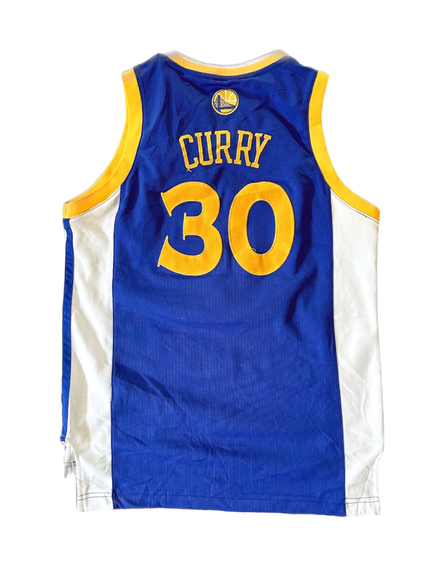 Steph Curry Golden State Warriors Basketball Jersey Adidas Kids Medium