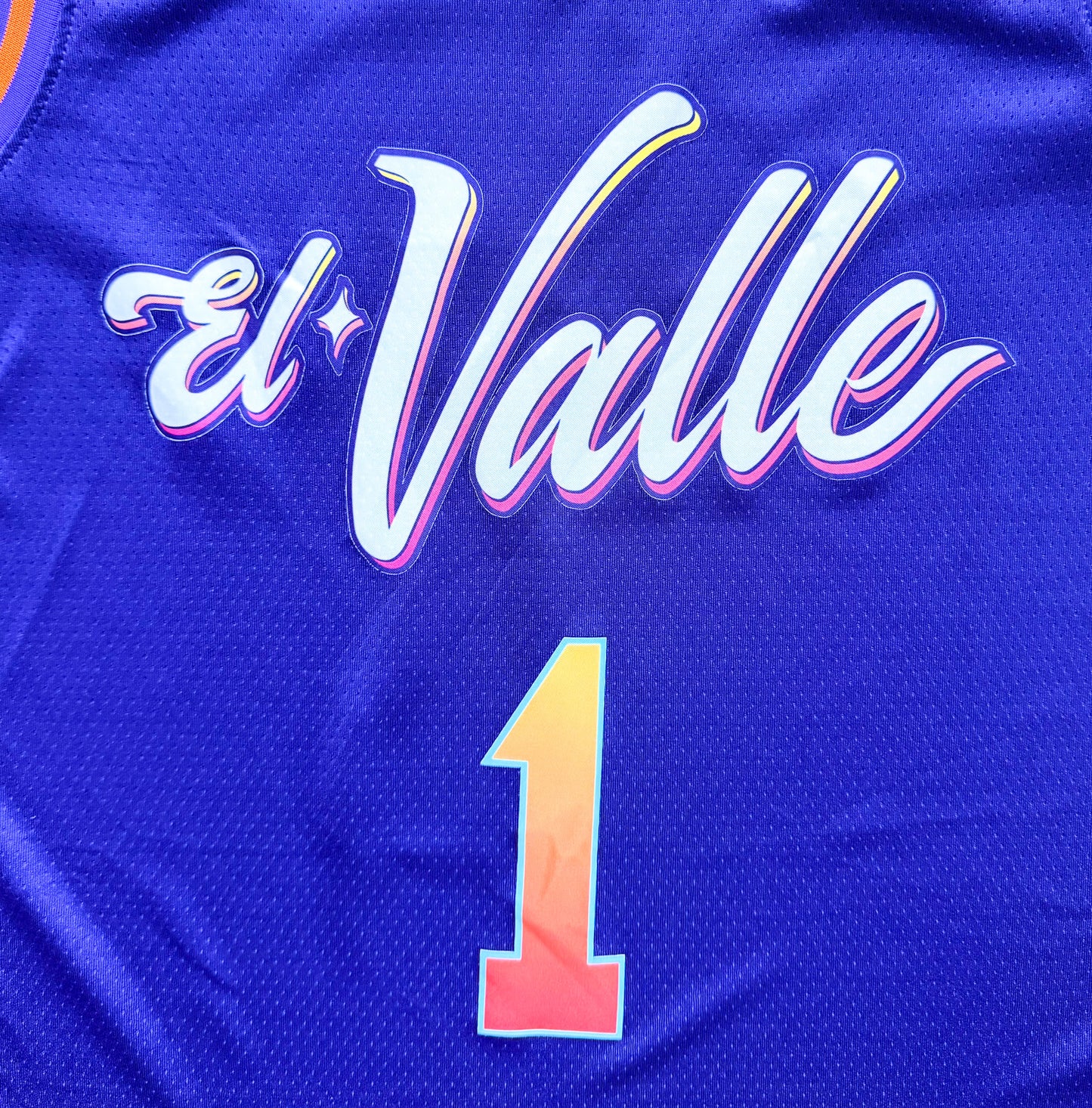Vintage Nike NBA Phoenix Suns Devin Booker “El Valle” City Edition Jersey – Size Large
