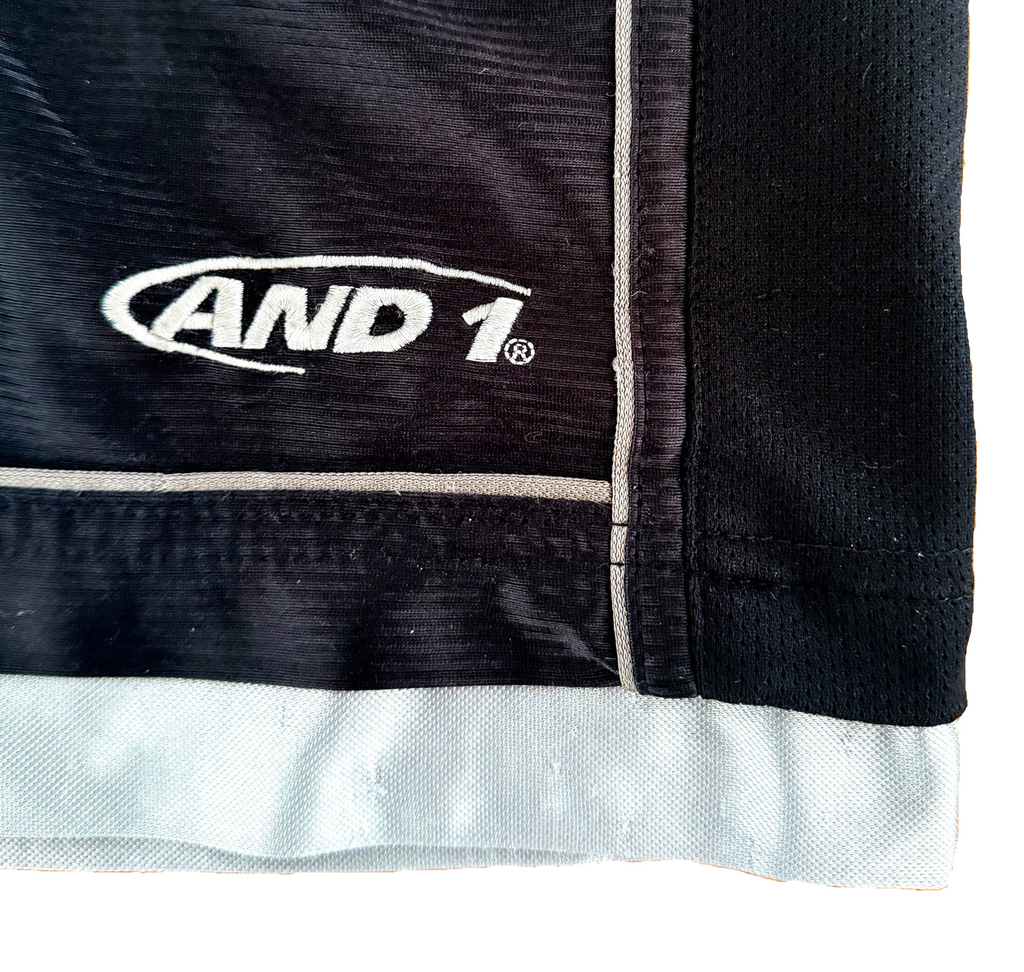 Vintage AND1 Black Basketball Shorts Y2K Streetwear Athletic – Medium