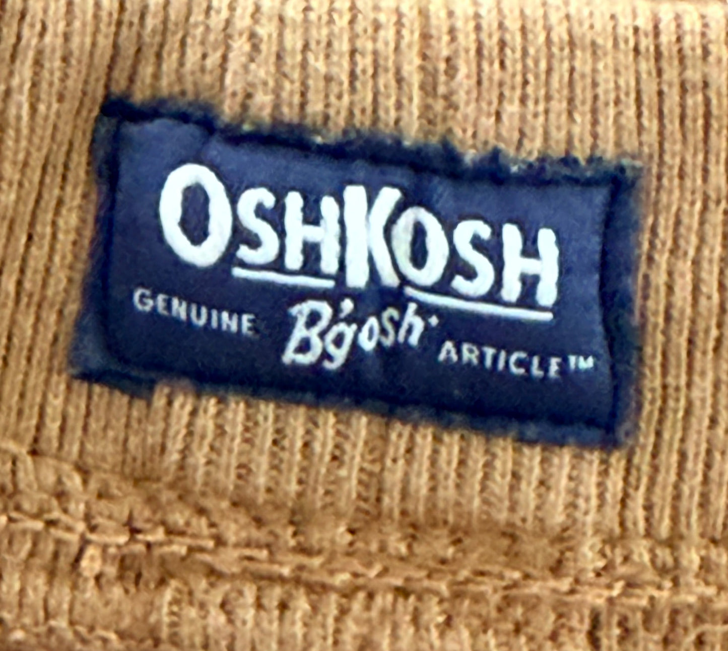 OshKosh B'gosh Camel Pull-On Shorts, 4 Years