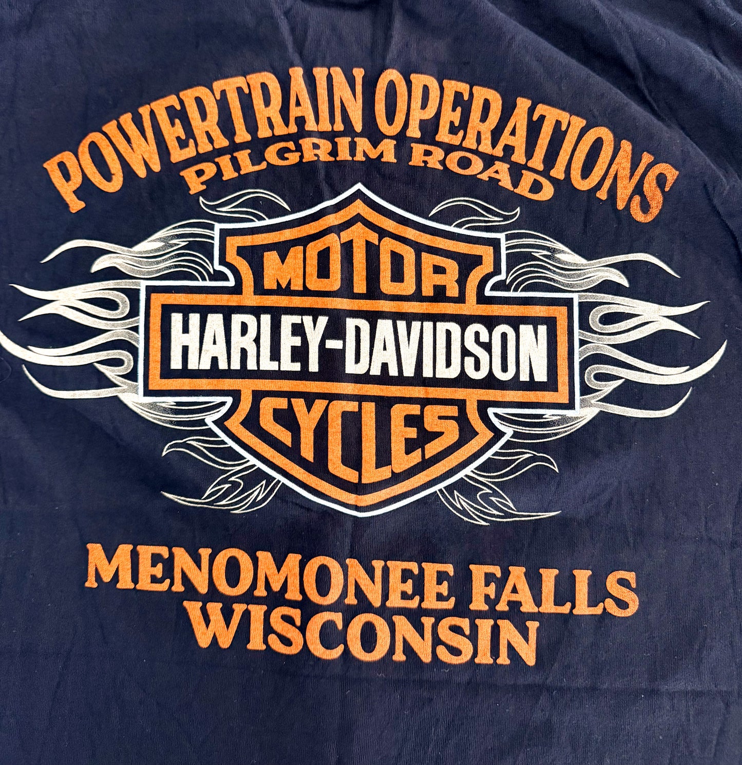 Vintage 2007 Harley Davidson Looney Tunes Tasmanian Devil “Holiday Joy” Single Stitch T-Shirt Size Large