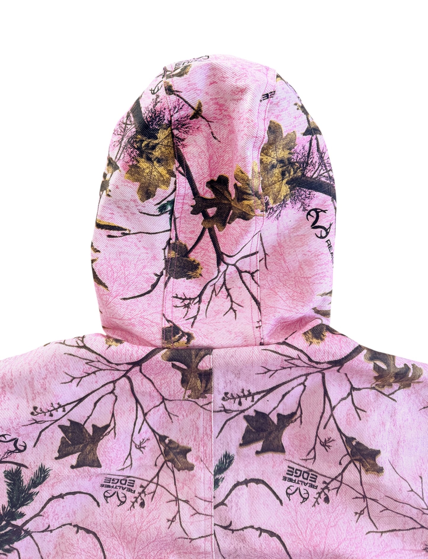 Carhartt Pink Realtree Camo Hooded Jacket, XL