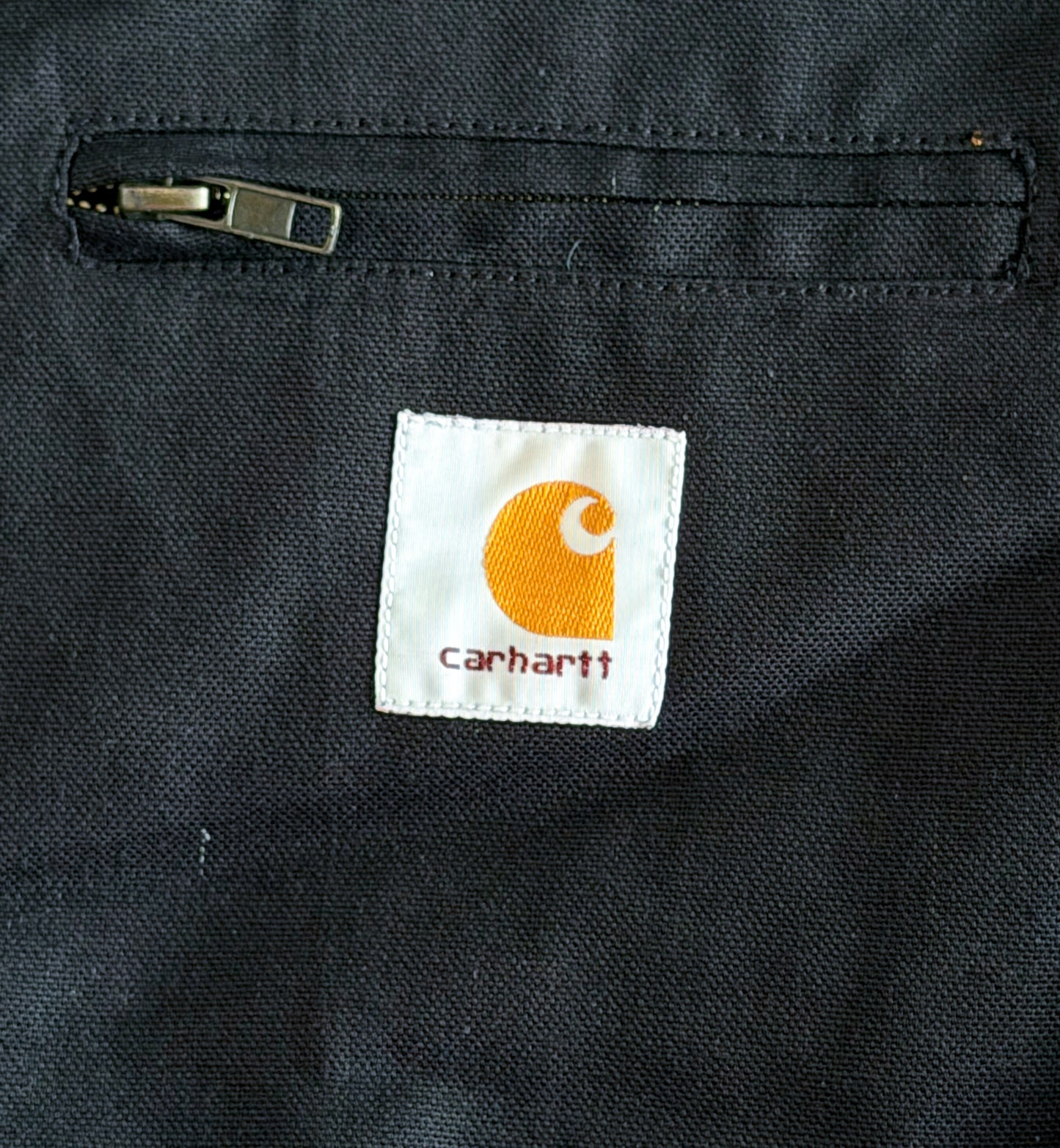 Carhartt Reworked Marlboro Black Duck Canvas Jacket, XL