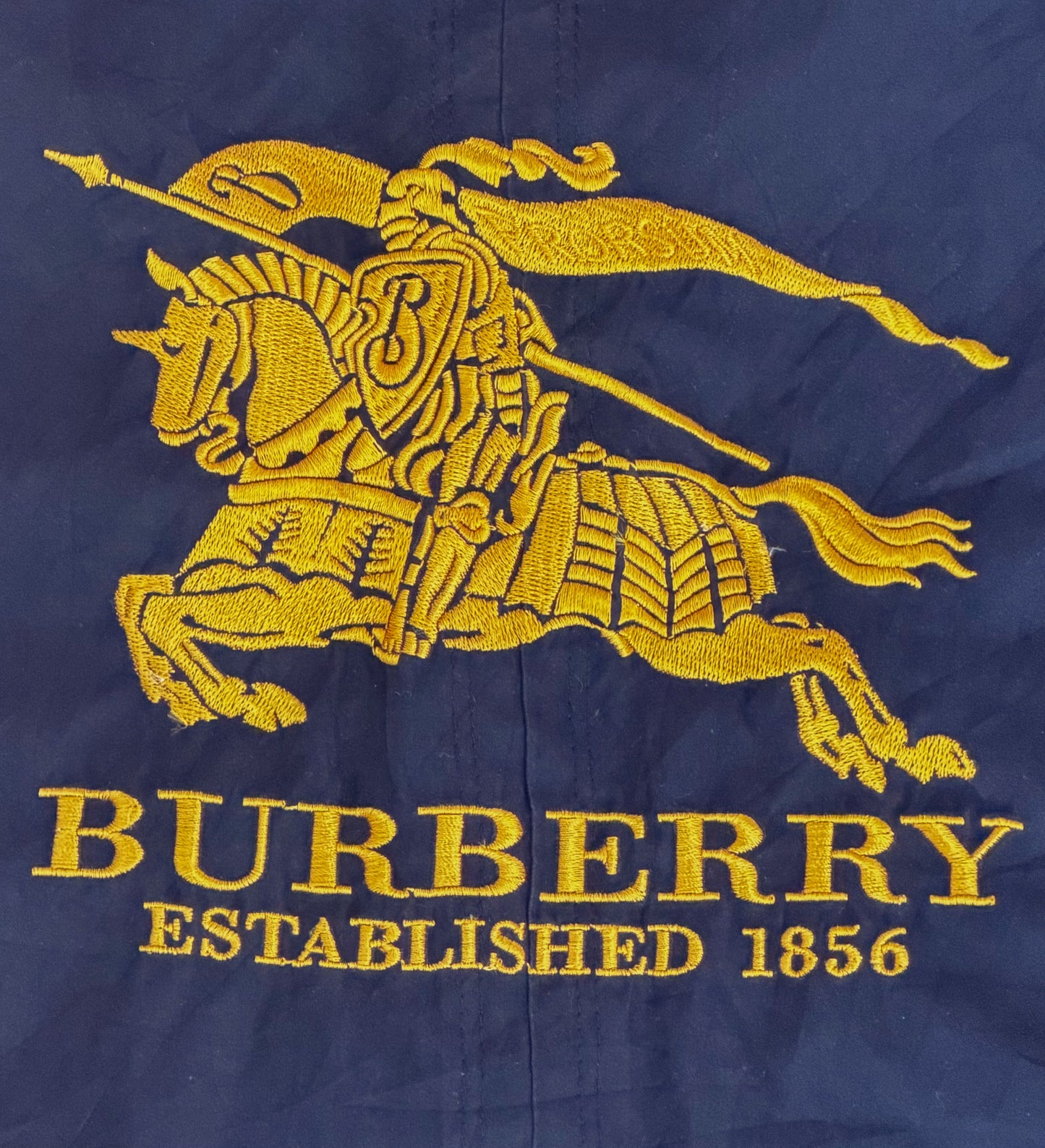 Vintage 90s Burberrys Made In England Embroidered Back Jacket XL