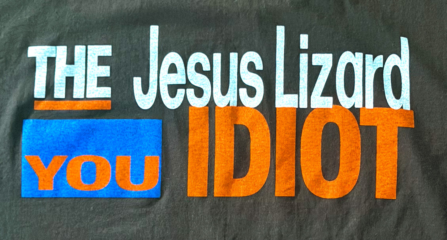 Vintage 1990s The Jesus Lizard “You Idiot” Single Stitch Band T-Shirt Large