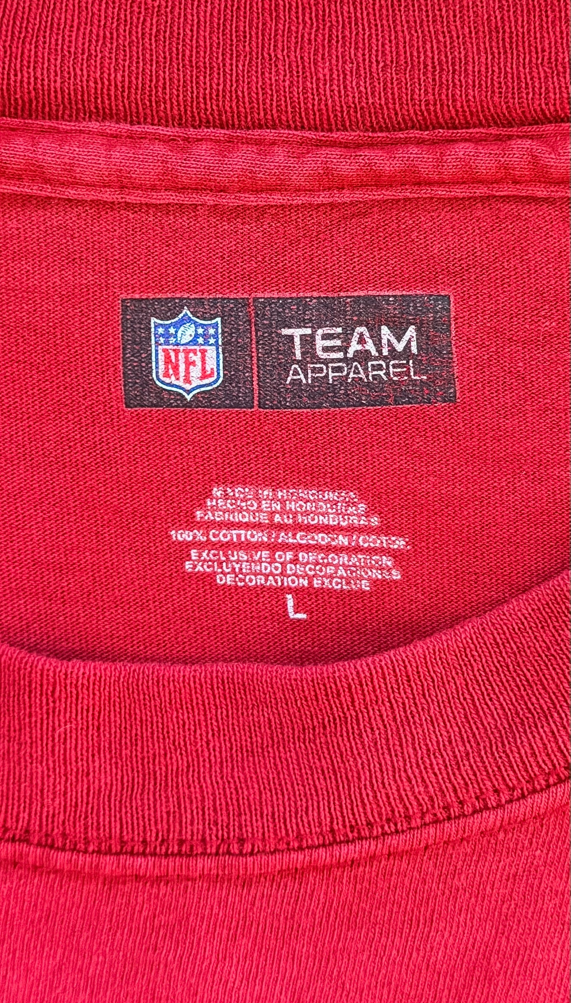 Vintage Arizona Cardinals NFL Team Apparel T-Shirt Red – Size L