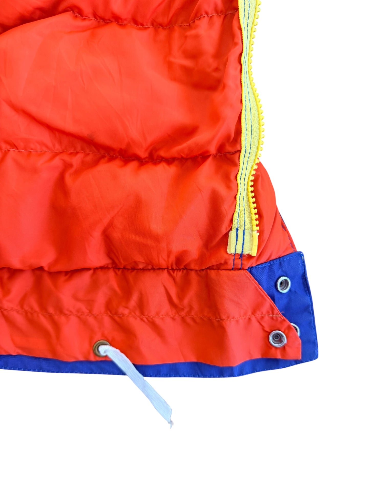 Vintage 1970s Powderhorn Mountaineering Jackson Hole Colour Block Ski Jacket, Large