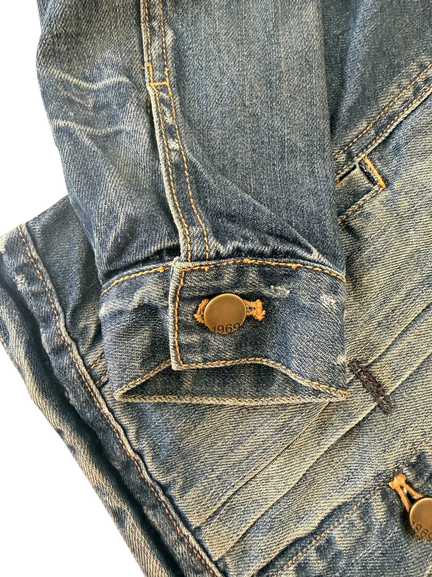 Vintage 2000s Gap Y2K Fitted Denim Jacket Women’s Size XS