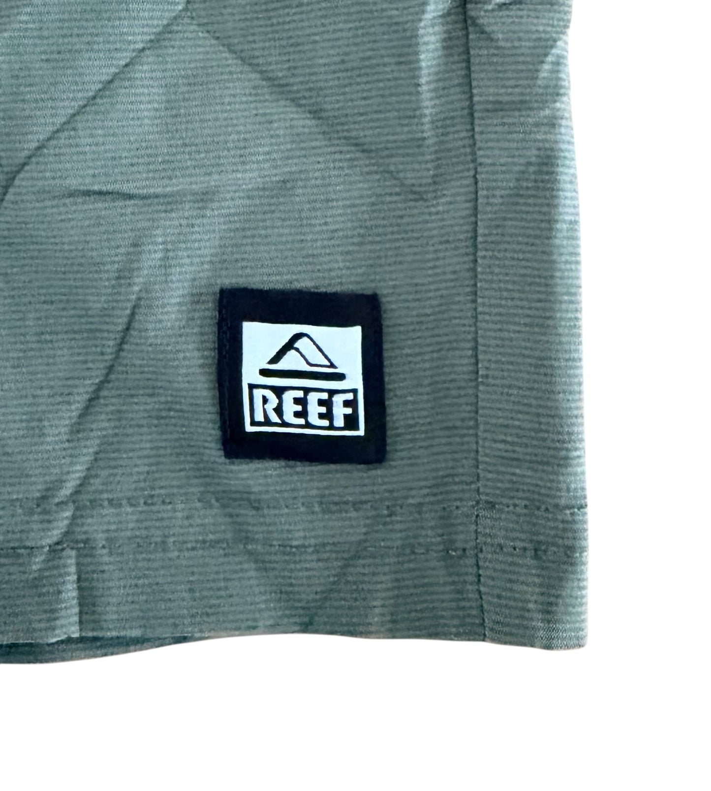 Reef Elastic Waist Shorts Olive Green Stretch Size Small