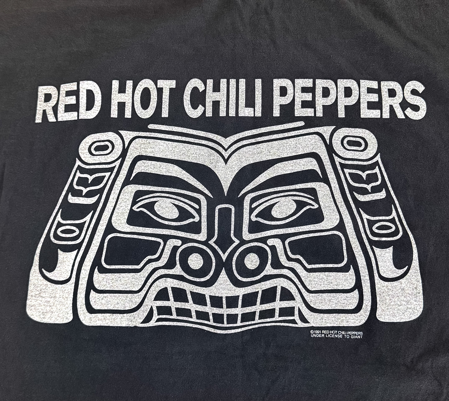 Red Hot Chili Peppers Aztec Logo Tour T Shirt Size XL