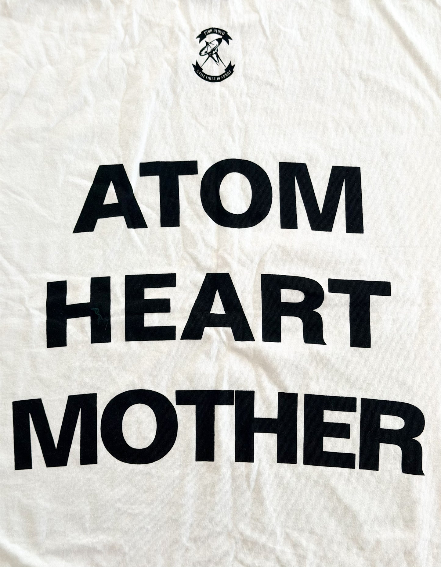 Vintage 1990's Pink Floyd Atom Heart Mother Brockum Label Made USA Band T-shirt XL