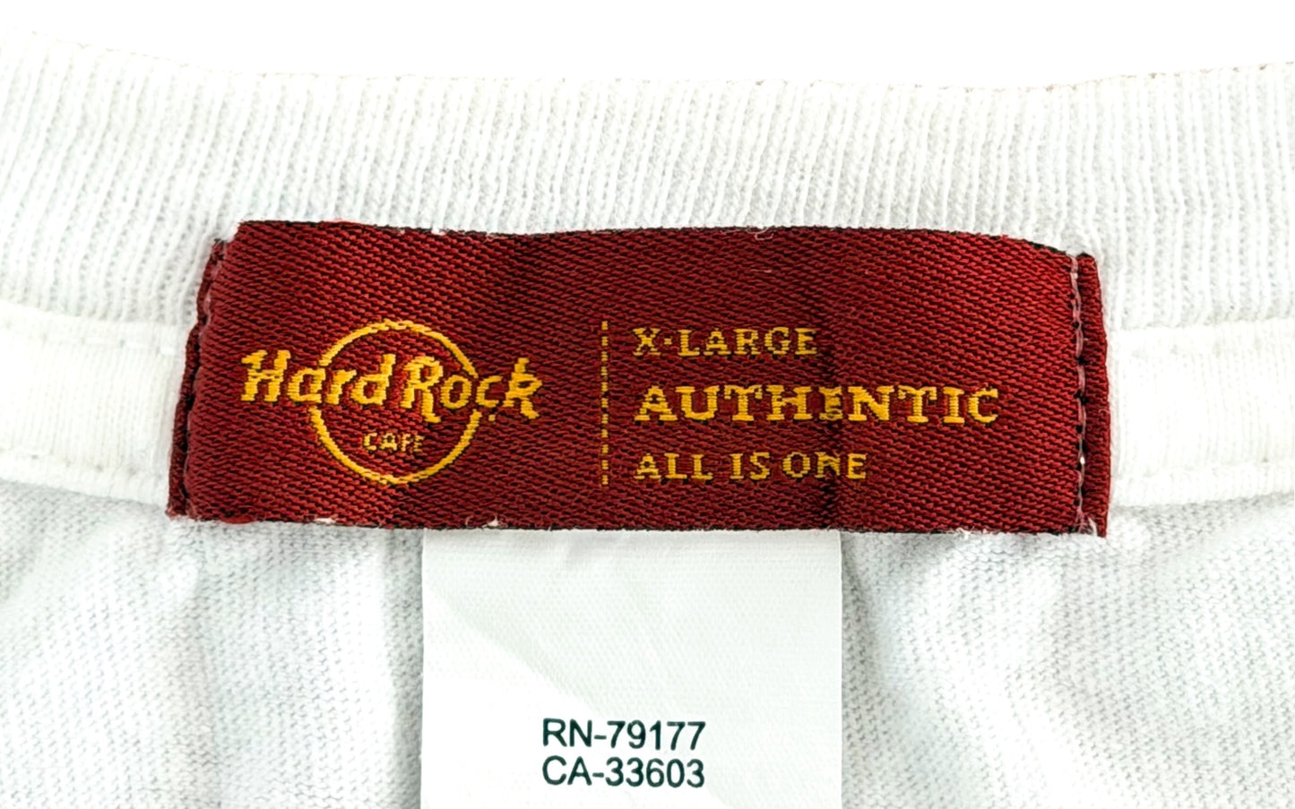 Hard Rock Cafe Lisbon Graphic T-Shirt, size XL