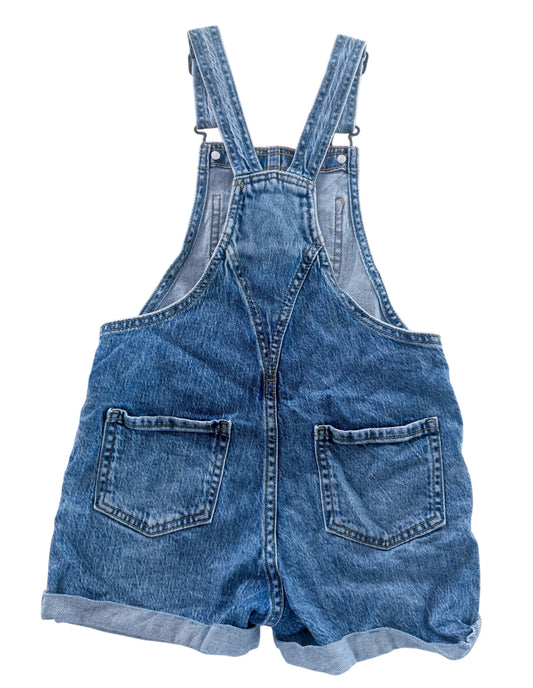 Kids Cat & Jack Blue Denim Short Overalls, 6–7 Years