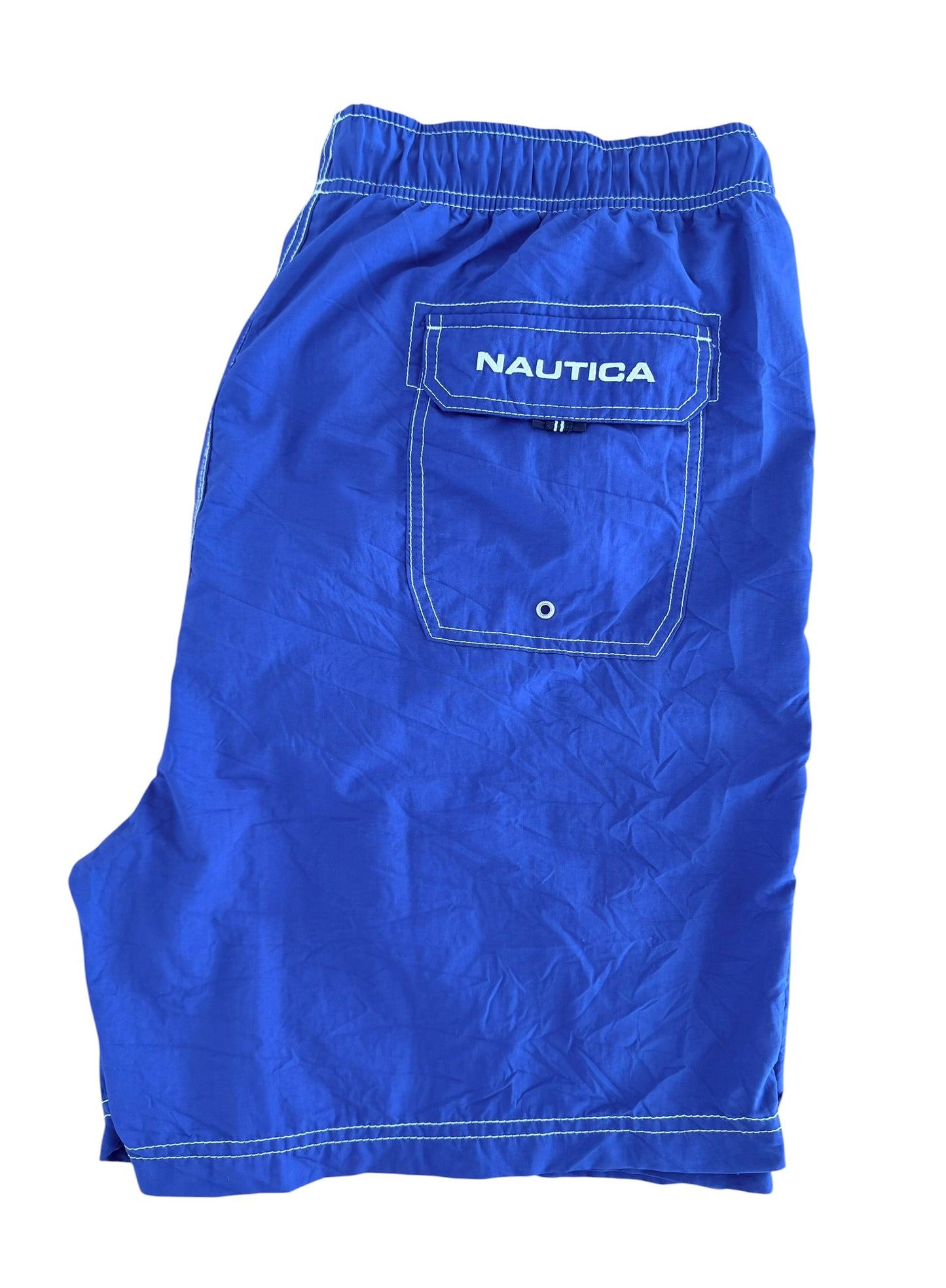 Vintage 2000s Nautica Swim Shorts Large