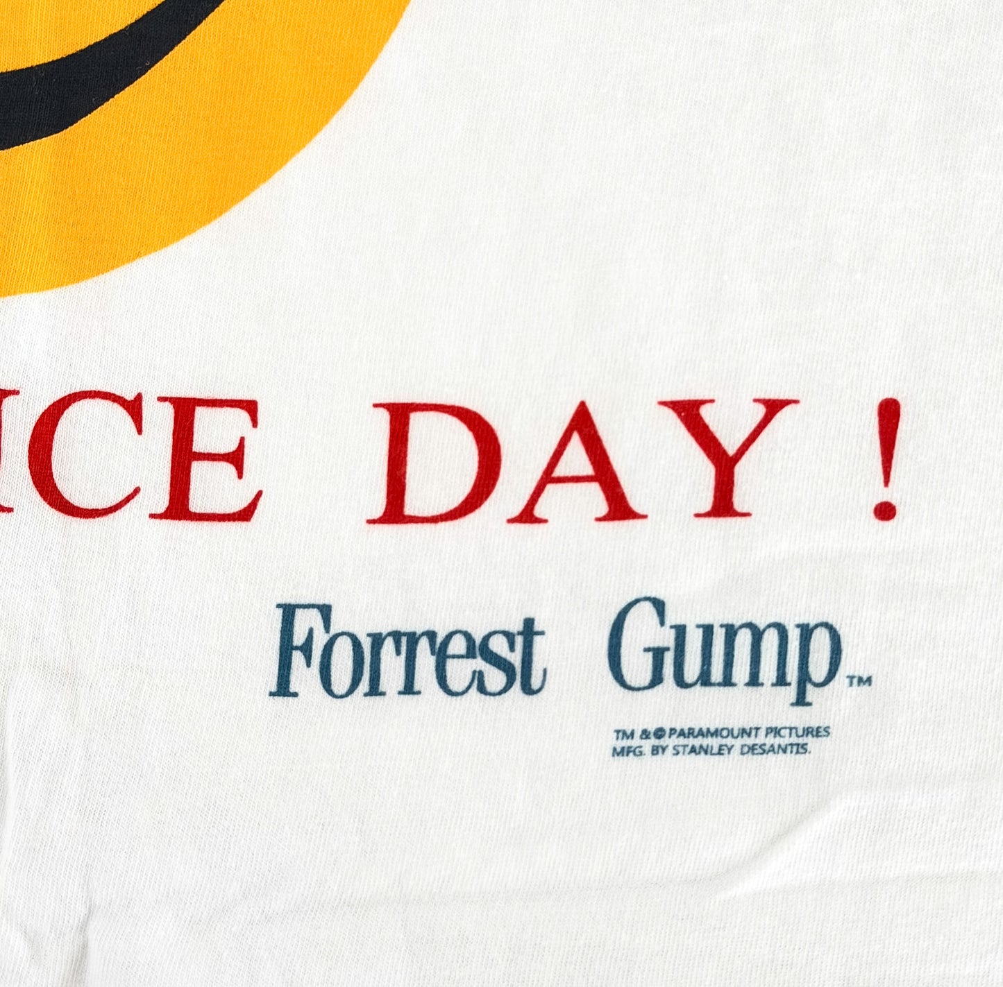 Forrest Gump 1994 Film Promo Single Stitch T-shirt, size Large