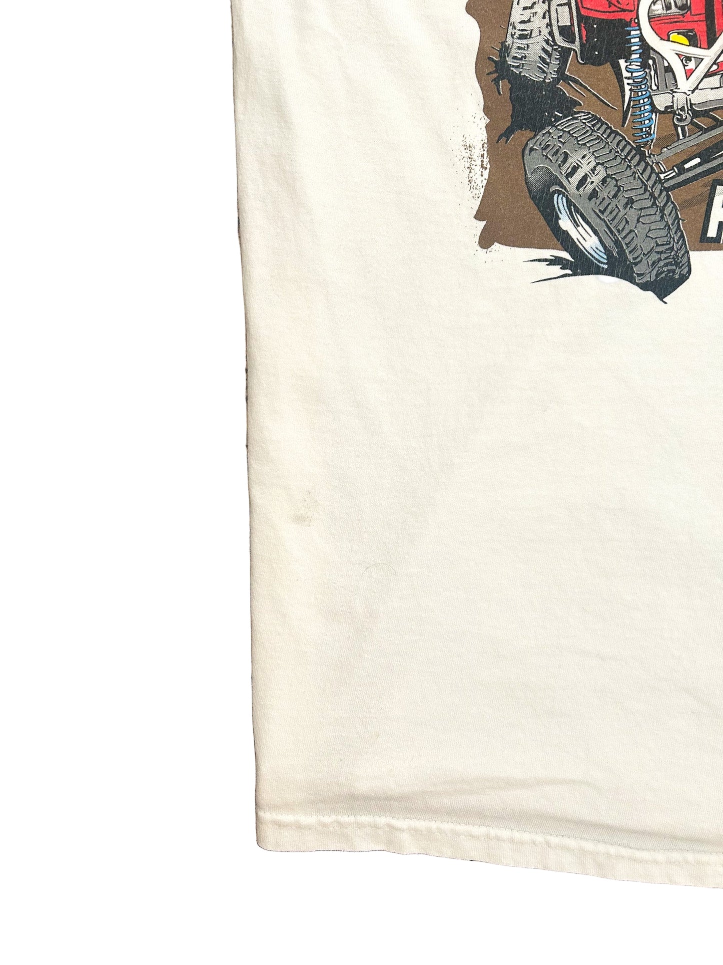 Vintage 2011 Desert Splash Parker Arizona Off-Road Racing T-Shirt – GenRight Jeep Graphic Tee, Size - Large