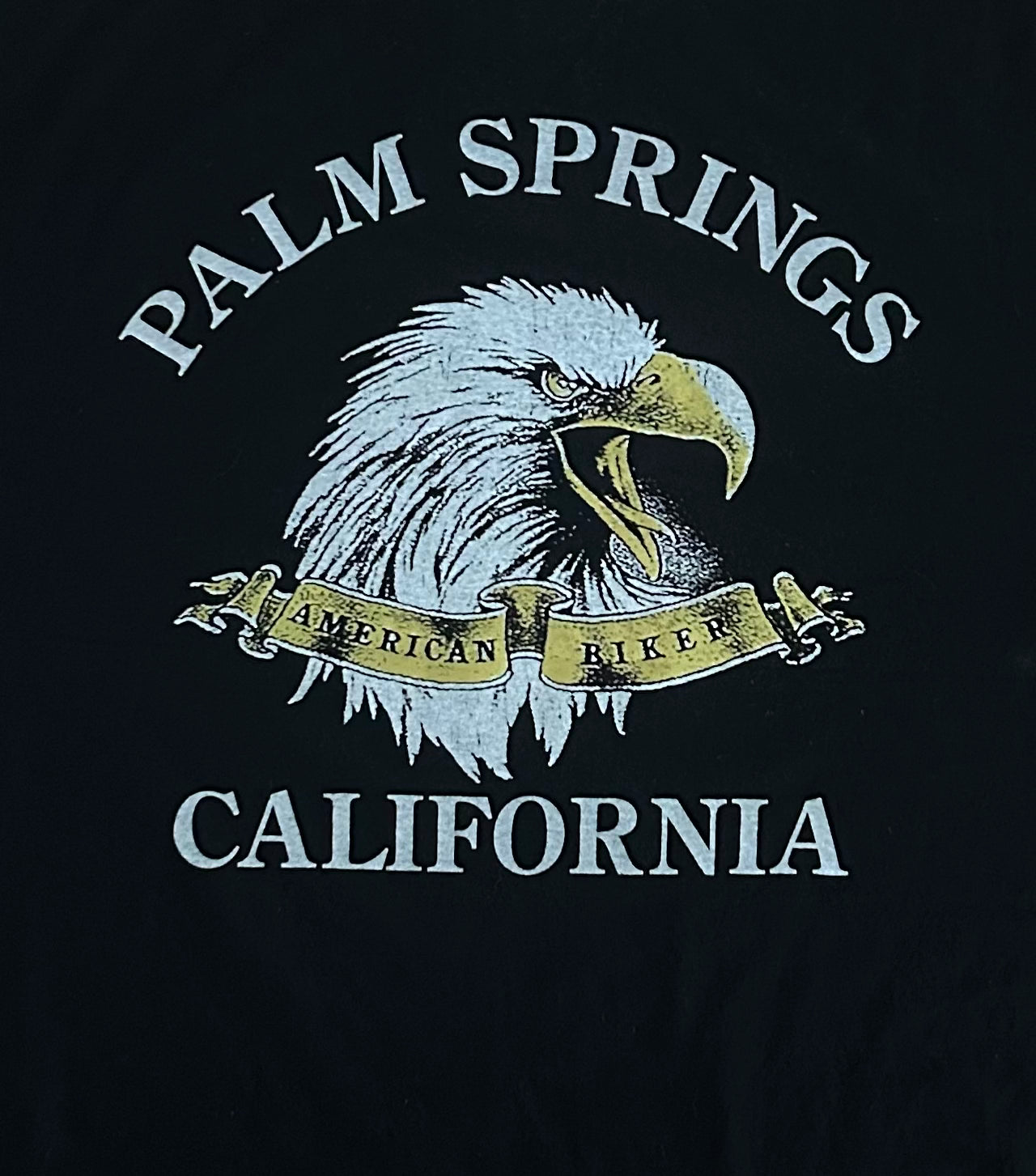 Vintage 1992 Harley-Davidson Panther T-Shirt – Roar of Freedom Graphic Tee Palm Springs California Biker USA Made, Size - XL