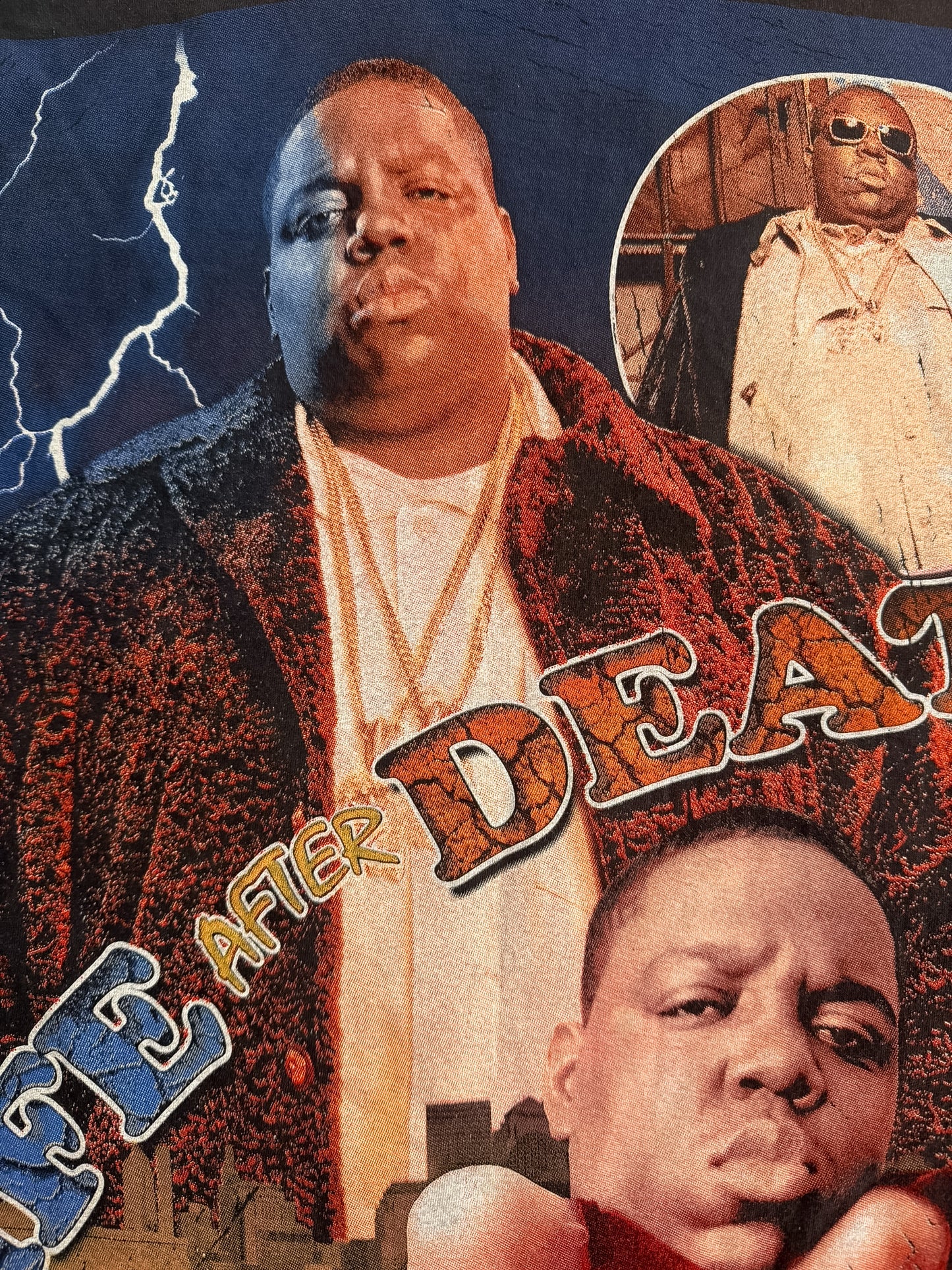 Notorious B.I.G. King of New York Band T-shirt,XL