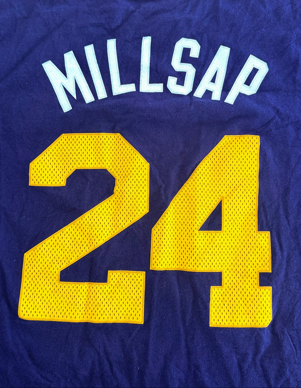 Vintage Adidas Utah Jazz Paul Millsap NBA T-Shirt, XL