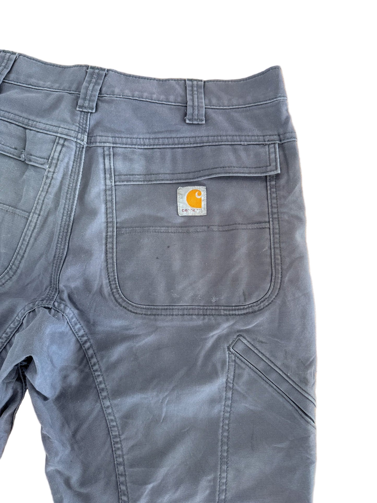 Vintage Carhartt Full Swing Relaxed Fit Work Pants – Slate Blue - Medium (33x30)