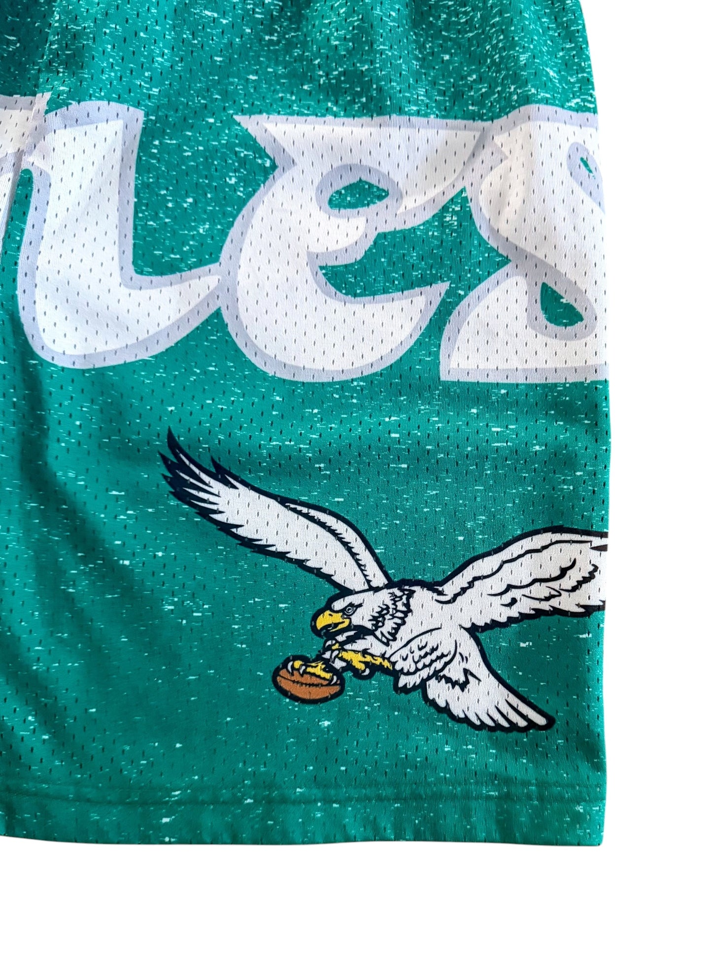 Philadelphia Eagles Mitchell & Ness Throwback Shorts, XS-S