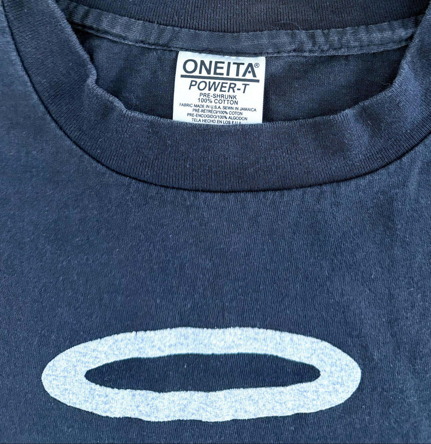 Vintage 90s Sonic Youth “Disappearer” Graphic Single Stitch Band T-Shirt Oneita Power-T Black XL