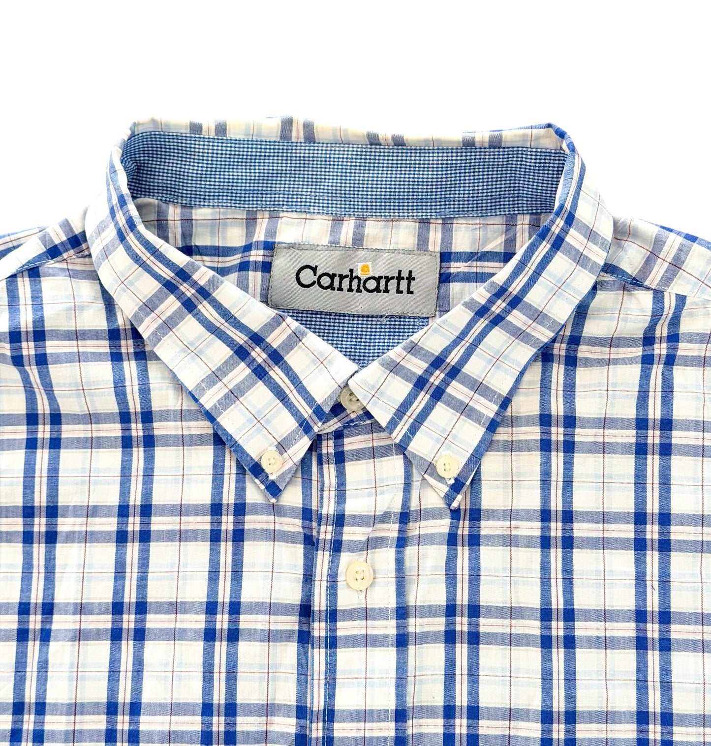 Carhartt Reworked Box Fit Check Shirt, Medium