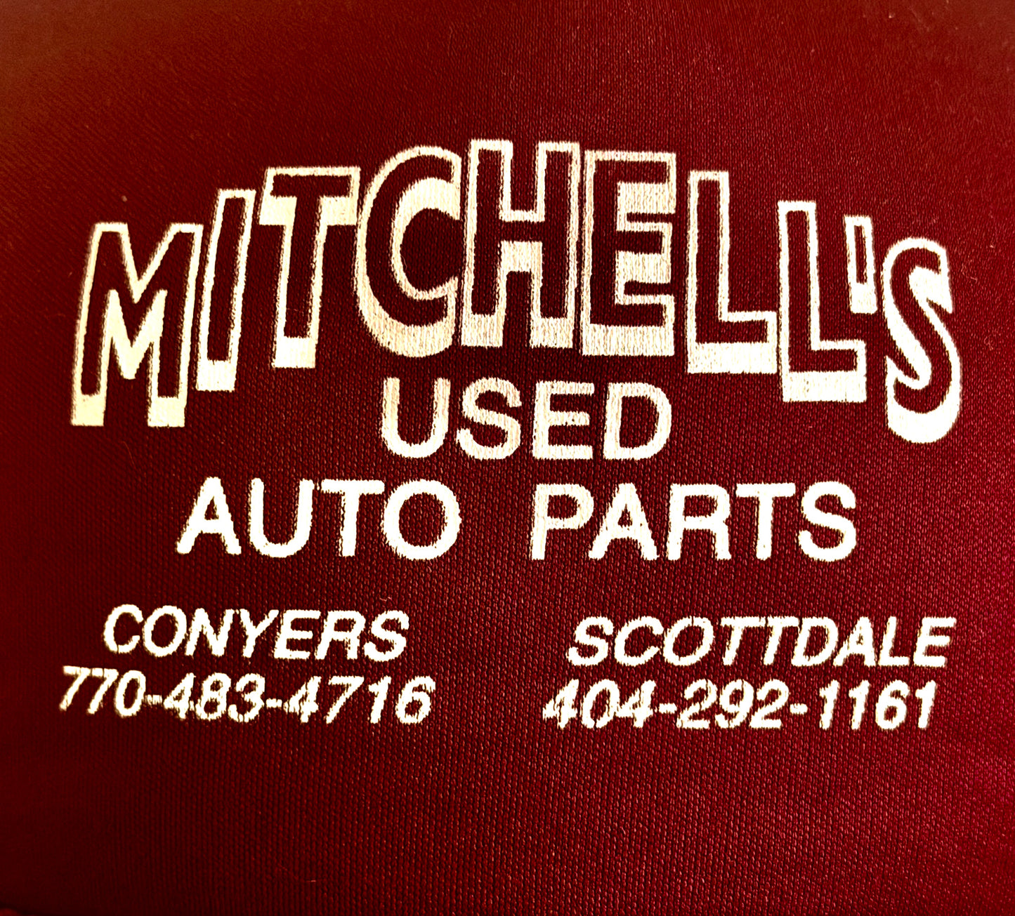 Vintage Mitchell's Used Auto Parts American Workwear Trucker Cap