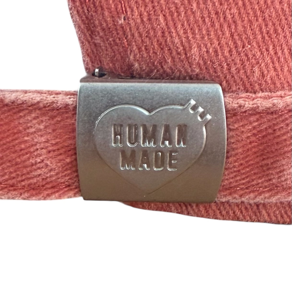 Human Made Heart Logo Washed Cotton Cap Adjustable Cap