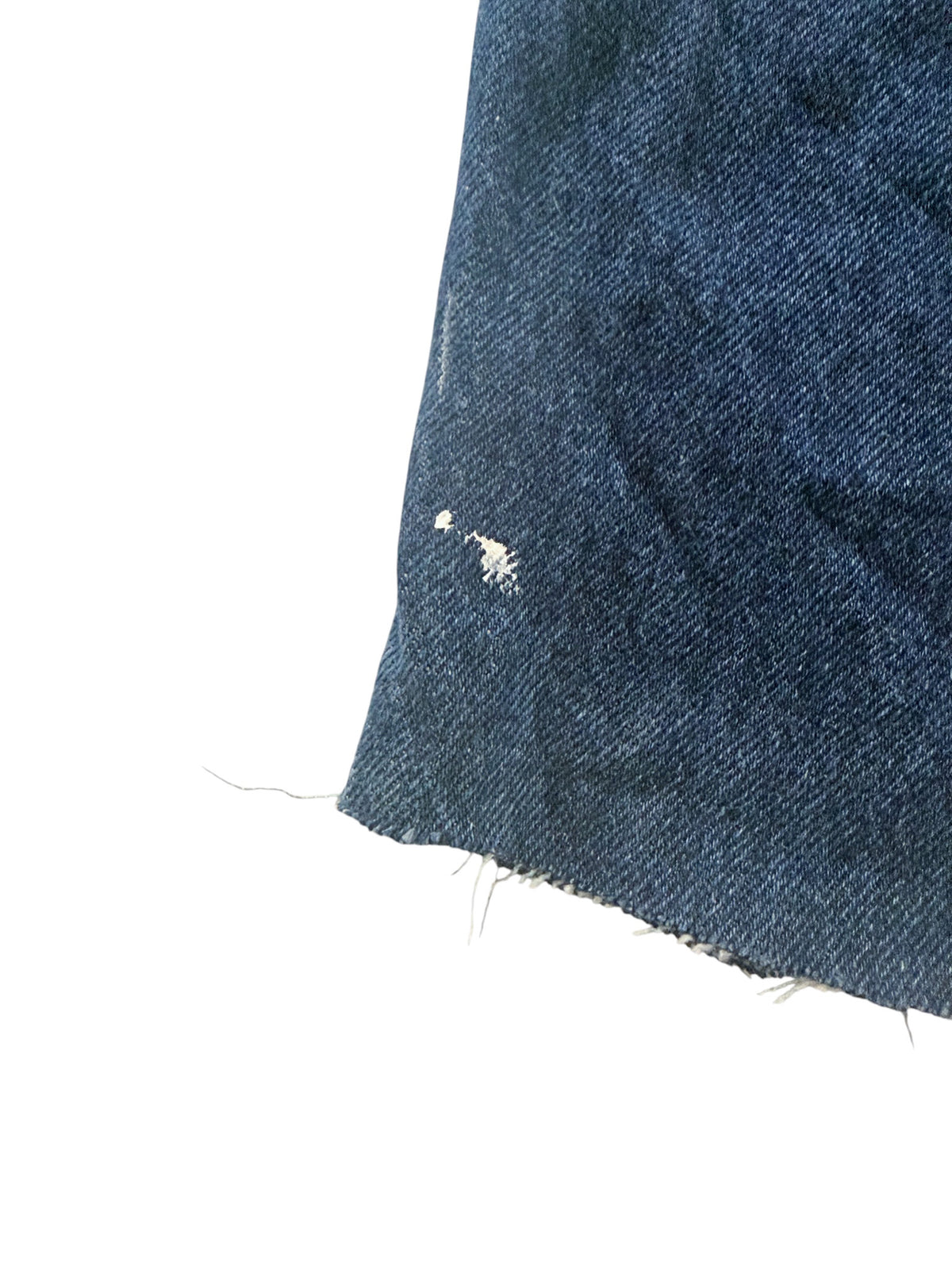 Vintage Levi's 517 Hand Painted Cherry Denim Shorts, W30