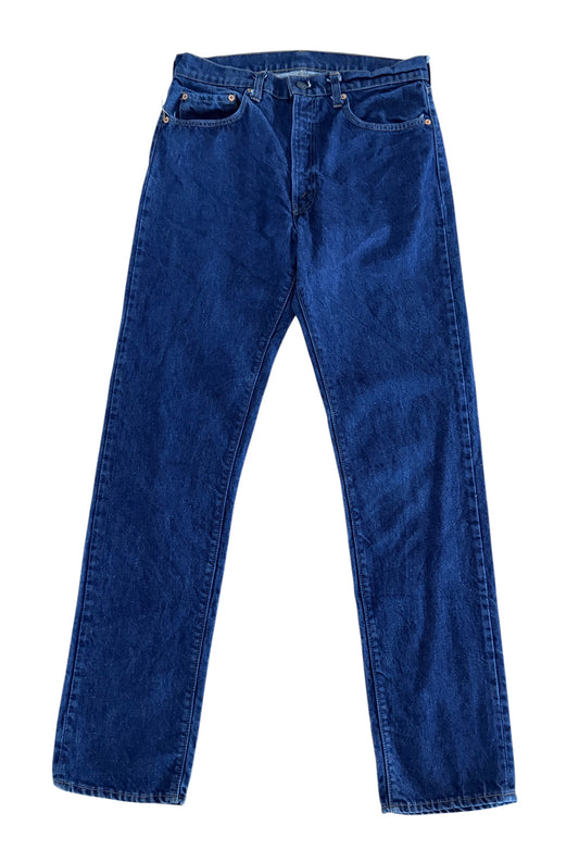 Vintage 1970s Levi's 505 Blue Denim Jeans W32 L34