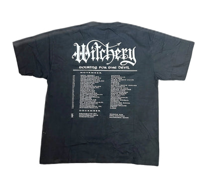 Vintage Witchery 2001 Touring For The Devil Tour T-shirt XL Rare