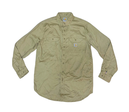 Carhartt FR Work Wear Shirt Large