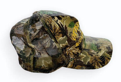 Vintage Embroidered Tree Camo Cap