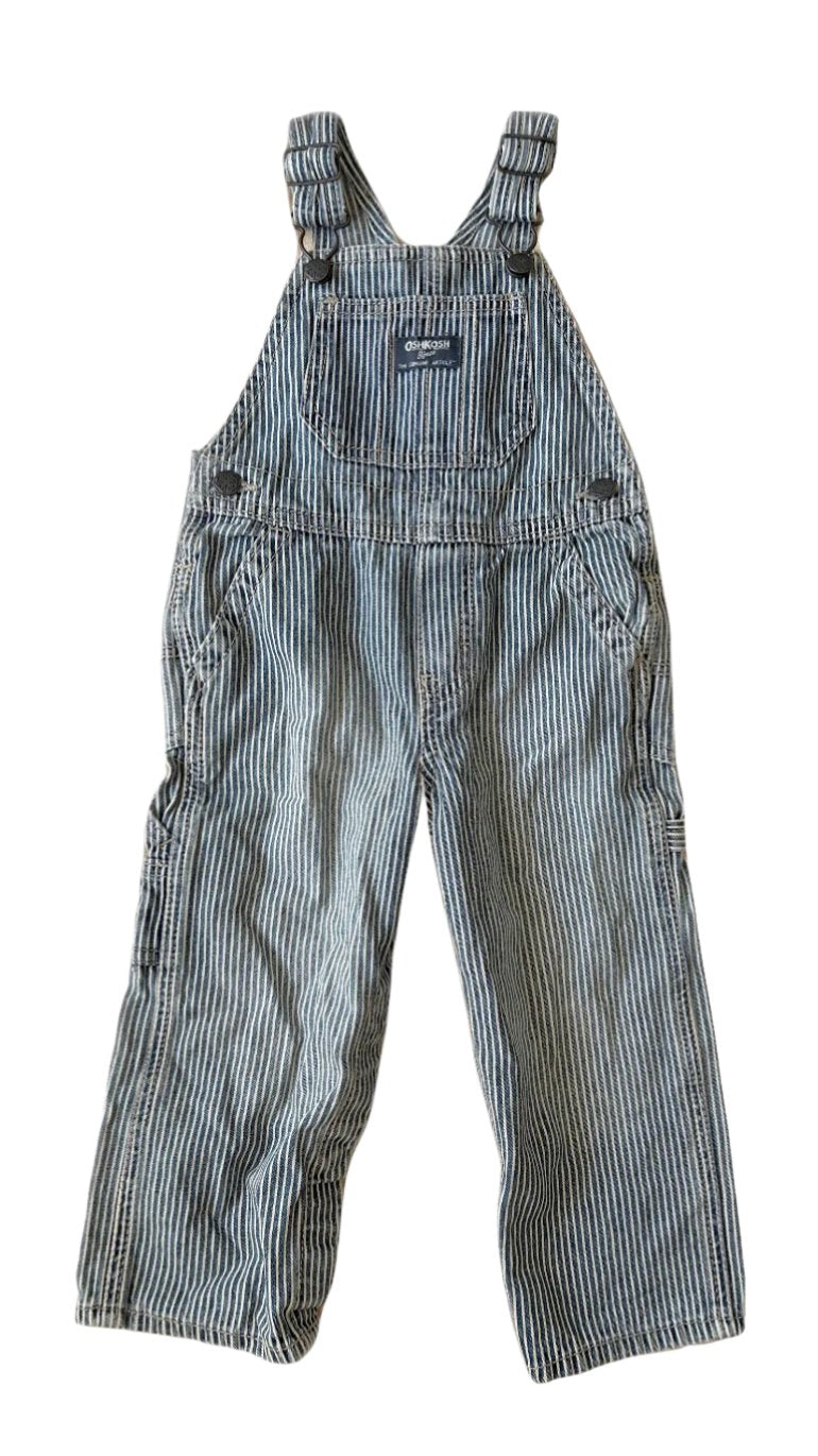 OshKosh B'Gosh Kids Hickory Stripe Overalls 24 Months