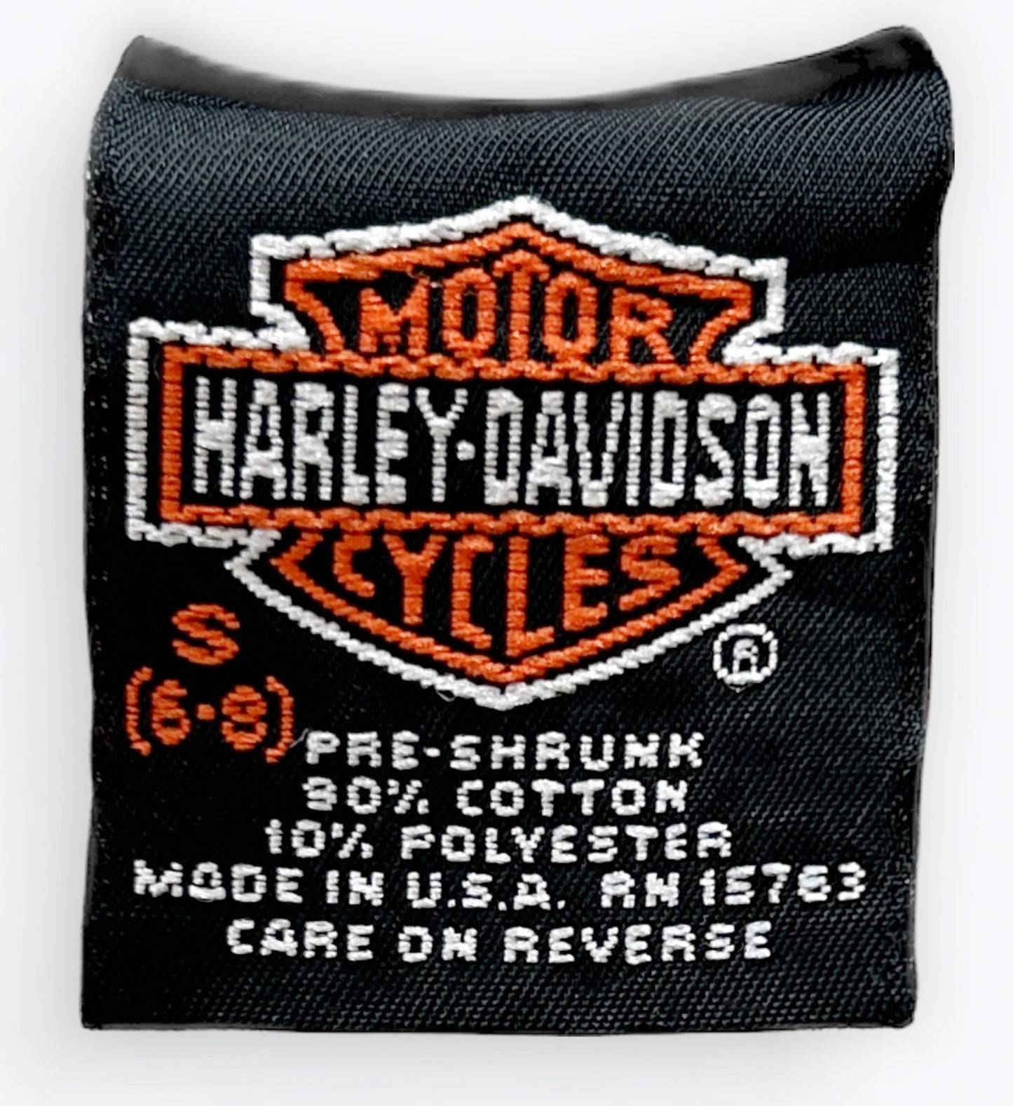 Vintage 1999 Harley Davidson Kids Tee 6-8 Years - Rare