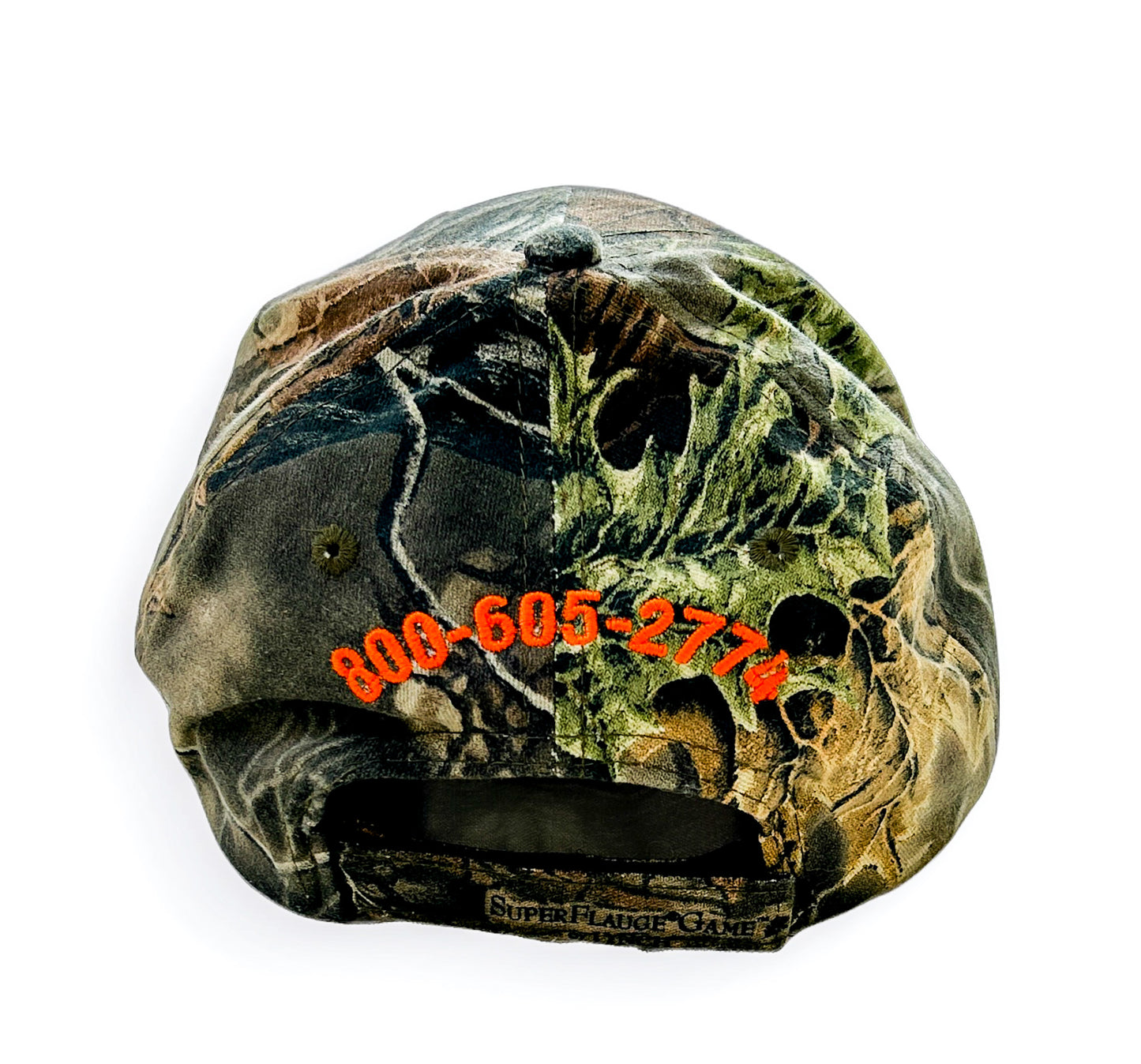 Vintage Embroidered Tree Camo Cap