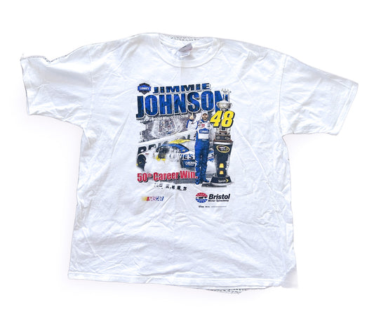 Vintage Nascar Jimmie Johnson Racing Tee 3XL