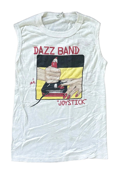 Vintage 1983 Dazz Band Joystick World Tour Single Stitch Tour Tee Extra Small