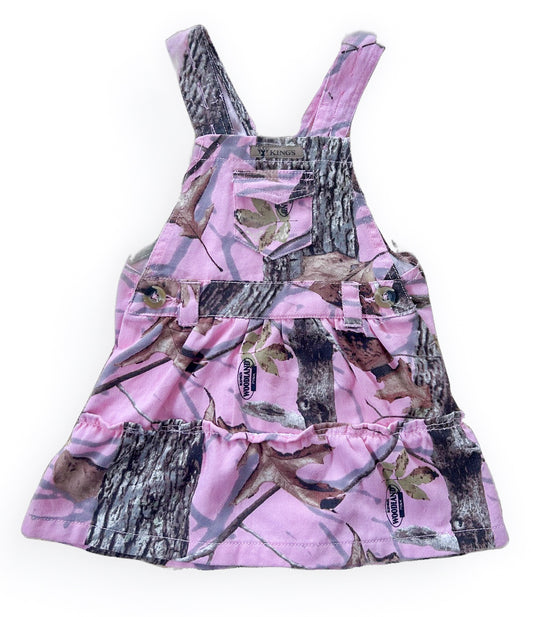 Kings Woodland Kids Pink Overalls Dress 2-3 Years