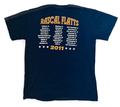 Rascal Flatts Country Music Band Artist Tour Tee - Medium