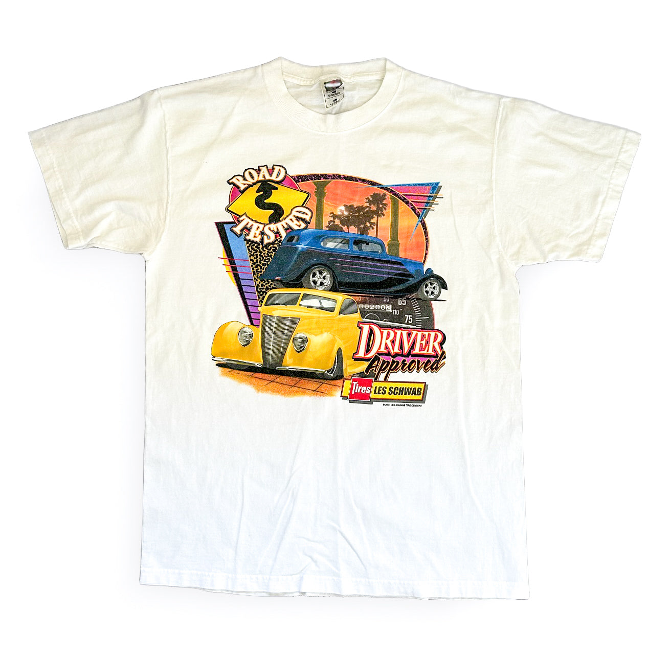 Vintage 2001 Classic Car Tee Large