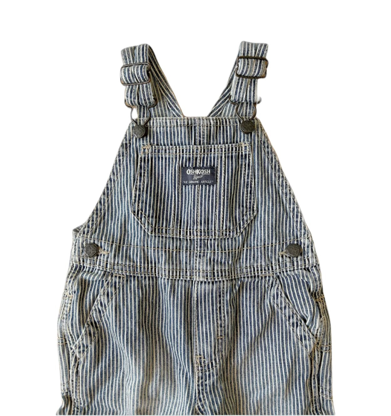 OshKosh B'Gosh Kids Hickory Stripe Overalls 24 Months