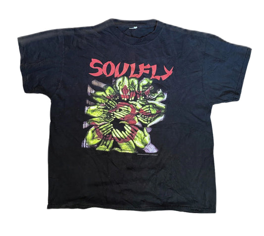 Vintage Soulfly 2002 North American Metal Tour T-shirt XL Rare