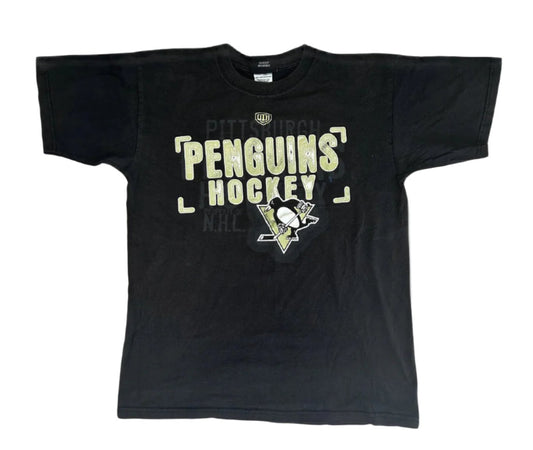 Vintage Pittsburgh Penguins NHL Tee Medium