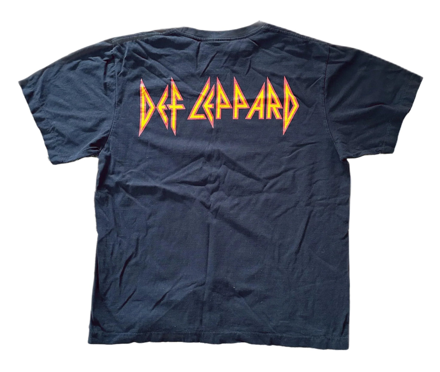 Vintage Def Leppard Pyromania Band Artist Tee Large