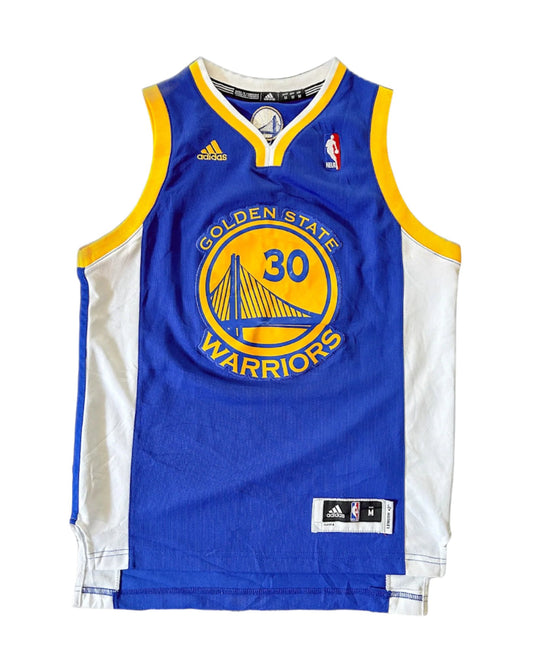 Steph Curry Golden State Warriors Basketball Jersey Adidas Kids Medium