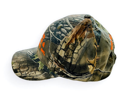 Vintage Embroidered Tree Camo Cap