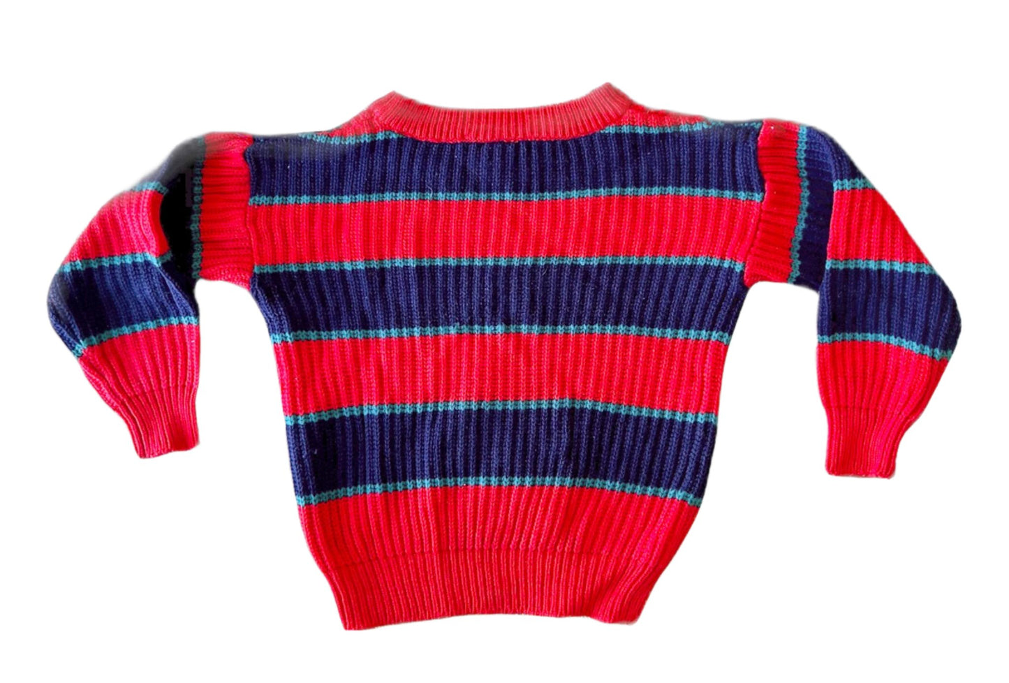 Vintage Kids Block Striped Jumper 4-5 Years