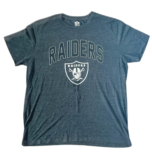 Raiders NFL Grey Team Apparel Tee XL